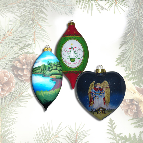 Custom Ornaments in a Variety of Premium Shapes